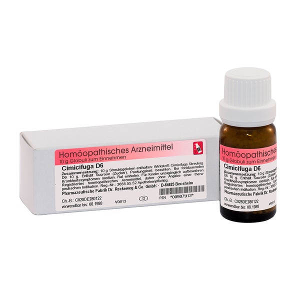 Dr. Reckeweg Cimicifuga D6 Globuli 10 g