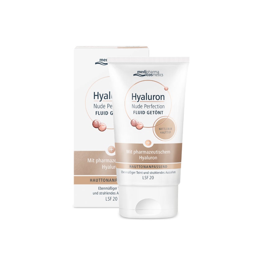 Hyaluron Nude Perfection Getöntes Fluid mittlerer Hauttyp 50 ml