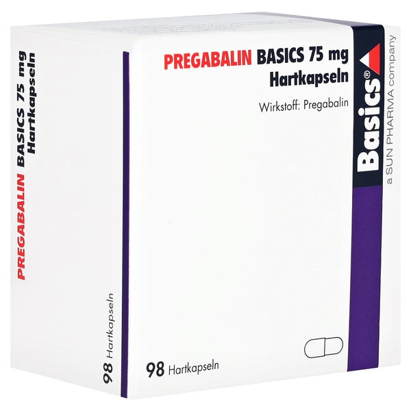 Pregabalin Basics 75 mg Hartkapseln 98 St