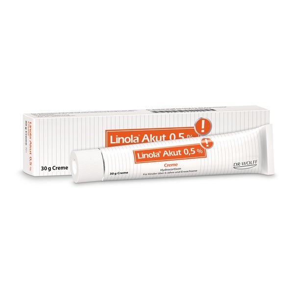 Linola Akut 0,5% Hydrocortison Creme 30 g