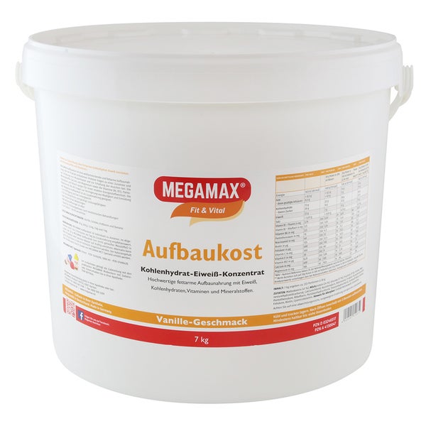 MEGAMAX AUFBAUKOST VANILLE 7 kg