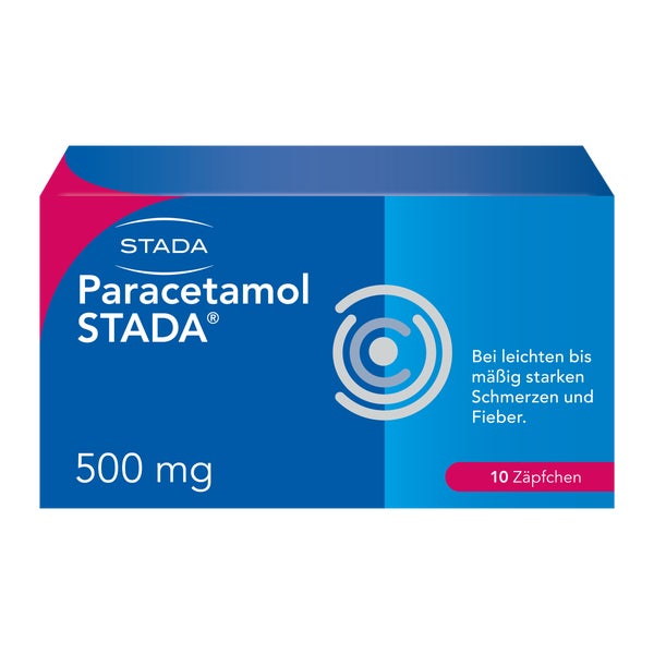 Paracetamol STADA 500mg Zäpfchen 10 St