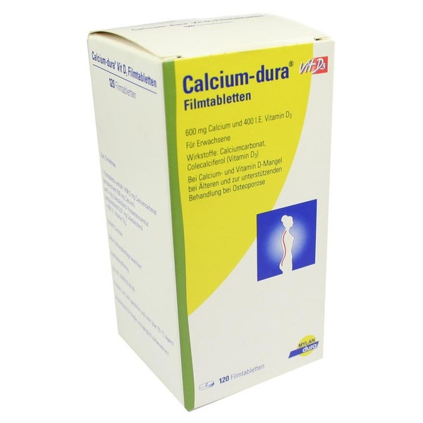Calcium DURA Vit D3 Filmtabletten 120 St