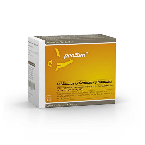 proSan D-Mannose/Cranberry-Komplex 2X30 St