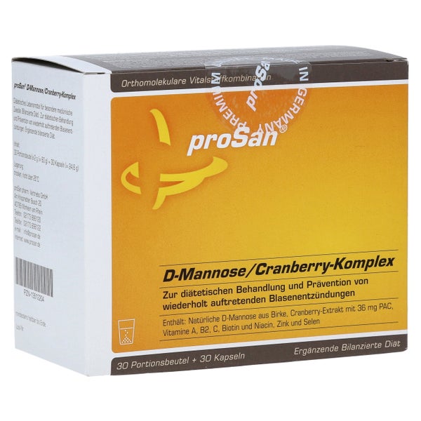 proSan D-Mannose/Cranberry-Komplex 2X30 St