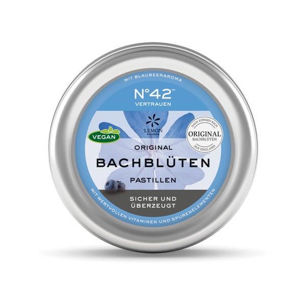 Lemon Pharma N°42 Vertrauen Pastillen BIO, Blaubeere 50 g