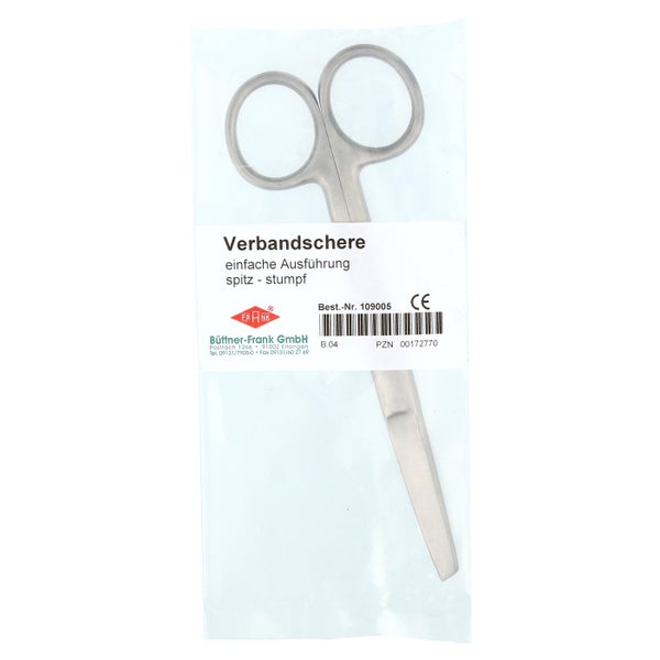 Verbandschere Spitz/stumpf Einfache Ausf 1 St