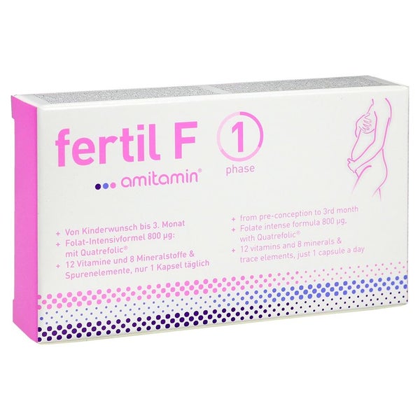 Amitamin Fertil F phase 1 Kapseln 30 St