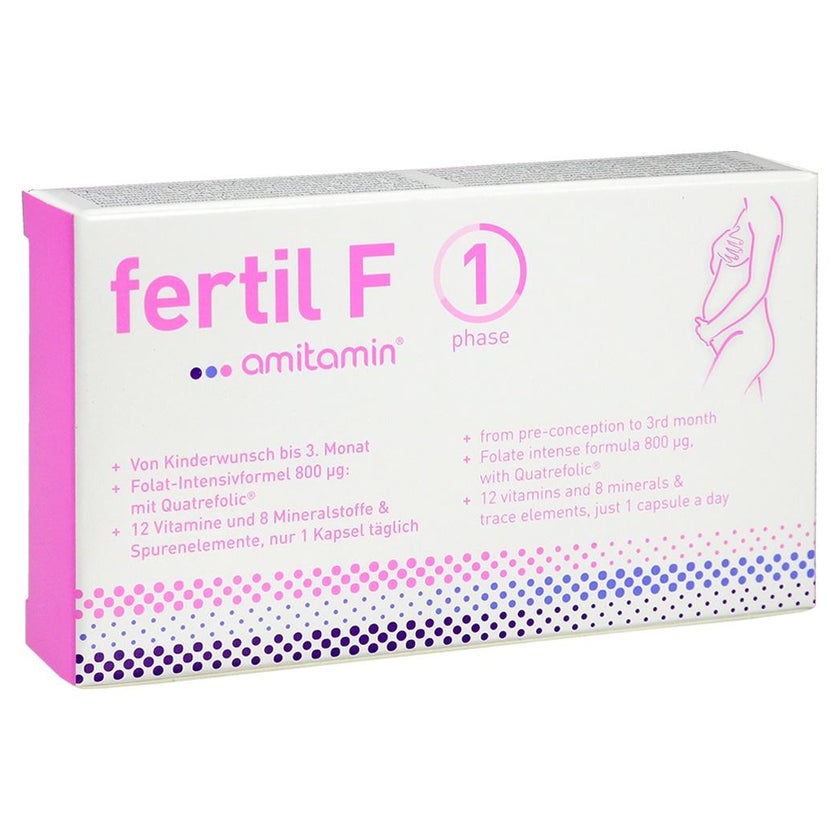 Amitamin Fertil F phase 1 Kapseln 30 St