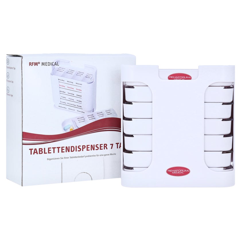 Tabletten Dispenser 7 Tage RFM DE/EN/NL 1 St