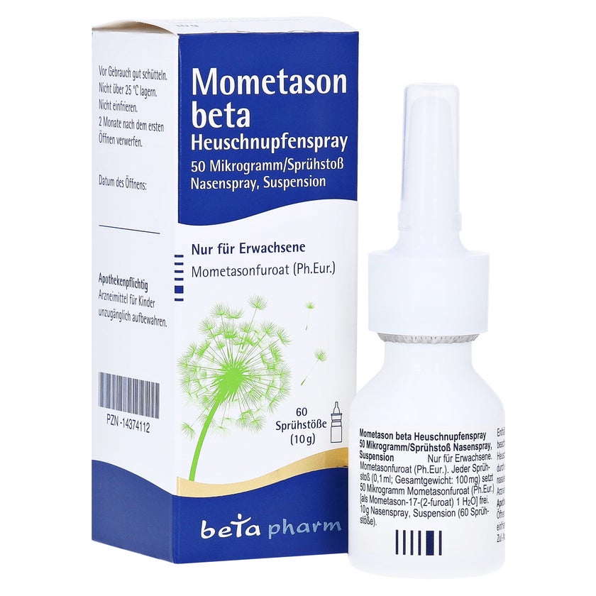Mometason beta Heuschnupfenspray 50µg/Sp 10 g