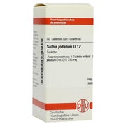 Sulfur Jodatum D 12 Tabletten 80 St