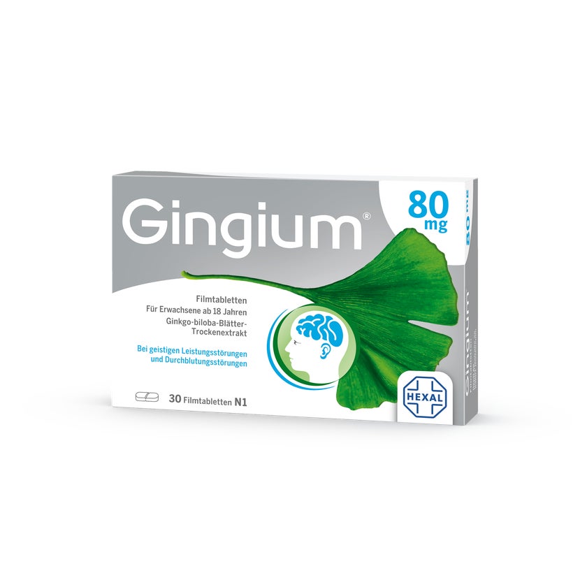 Gingium 80 mg 30 St
