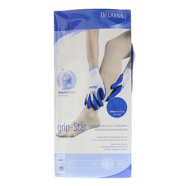 Belsana Grip-star Spezialhandschuhe Gr.L 2 St