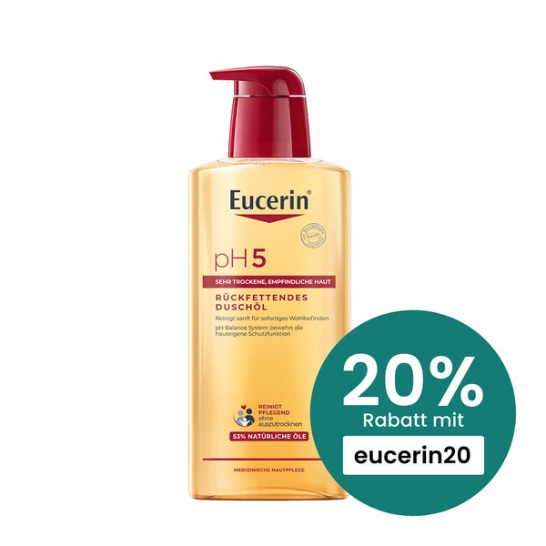 Eucerin pH5 Duschöl – Rückfettende Reinigung 400 ml