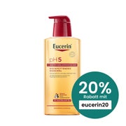 Produktabbildung: Eucerin pH5 Duschöl – Rückfettende Reinigung 400 ml