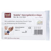 BORT Stabilo Handgelenkbandage Gr.3 blau 1 St
