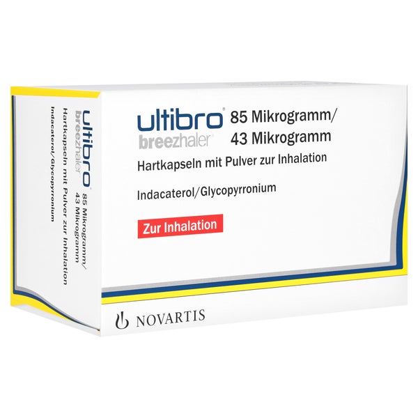 ULTIBRO Breezhaler 85 µg/43 µg 90 St