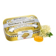 Produktabbildung: Grethers Elderflower Zuckerfrei Pastille 110 g