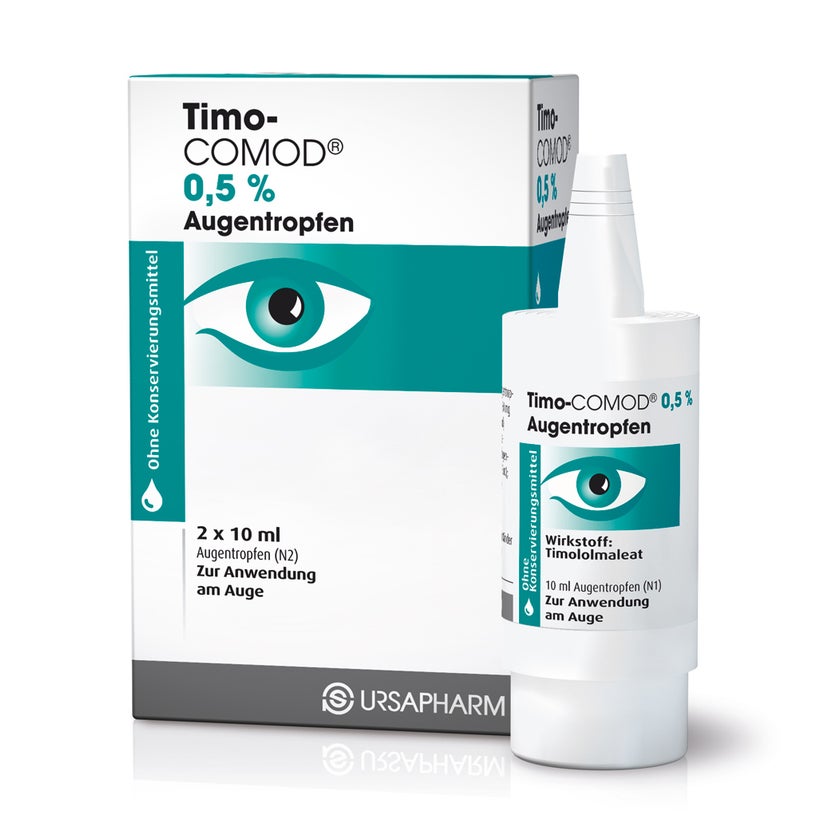 TIMO Comod 0,5% Augentropfen 2X10 ml