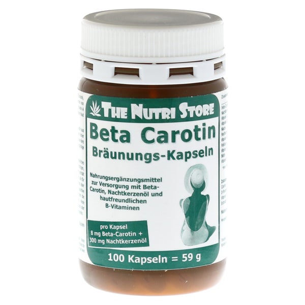BETA Carotin 8 mg Bräunungskapseln 100 St