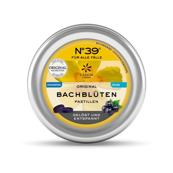 Lemon Pharma N°39 Bachblüten Pastille, Schwarze Johannisbeere 50 g