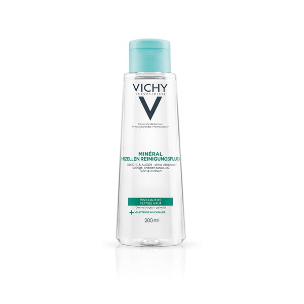 VICHY Pureté Thermale Minéral Mizellen-Fluid Mischhaut bis fettige Haut 200 ml