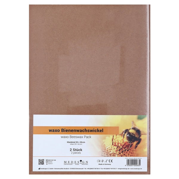 Bienenwachswickel Kleinkind 20x30 cm Wax 2 St