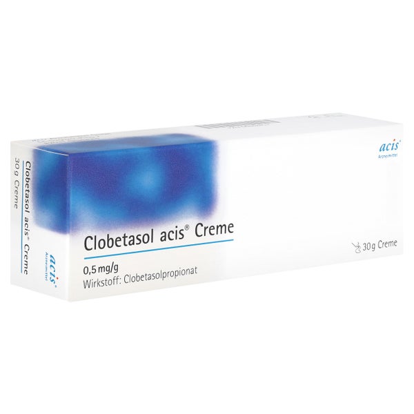 Clobetasol acis Creme 30 g
