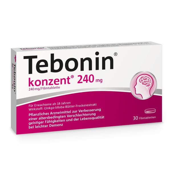 Tebonin® konzent® 240 mg Filmtabletten 30 St