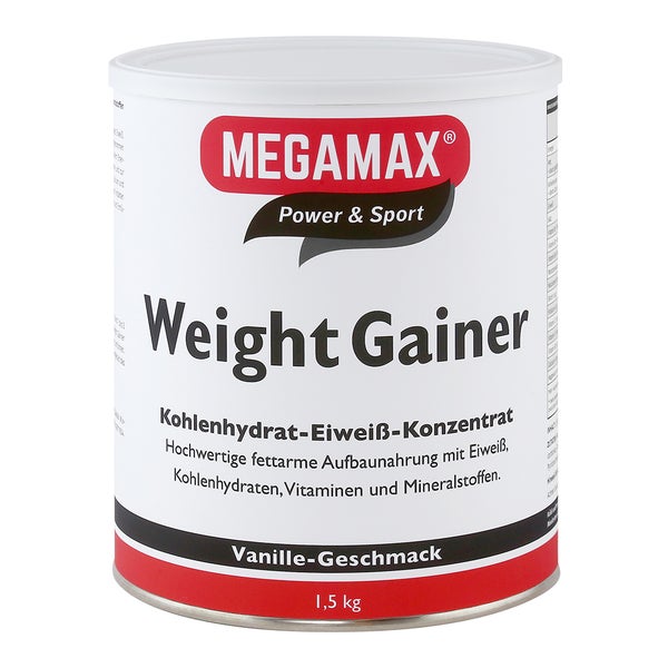 MEGAMAX WEIGHT GAINER VANNILE 1500 g