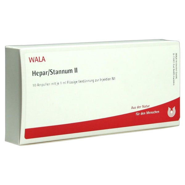 Hepar Stannum II Ampullen 10X1 ml