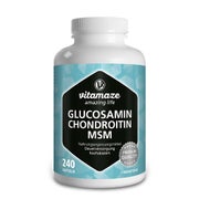 Produktabbildung: Vitamaze Glucosamin Chondroitin MSM Vitamin C 240 St