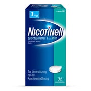 Produktabbildung: NICOTINELL Lutschtabletten 1 mg Mint 36 St