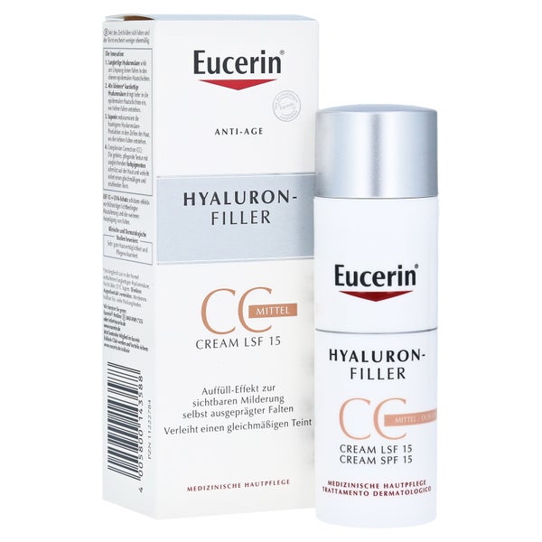 Eucerin Hyaluron-Filler CC Cream Mittel 50 ml