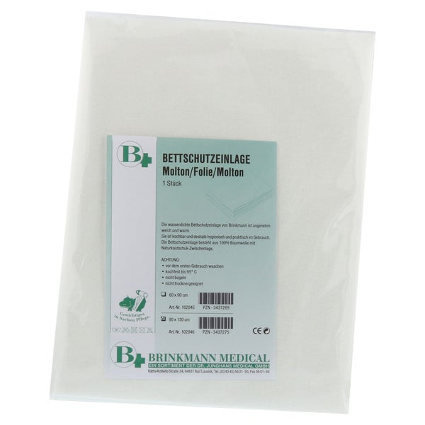 Betteinlage Molton 90x130 cm 1 St