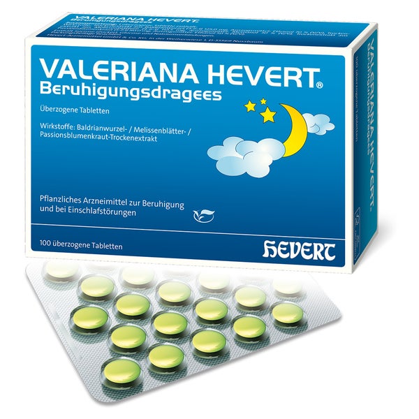 Valeriana Hevert Beruhigungsdragees 100 St