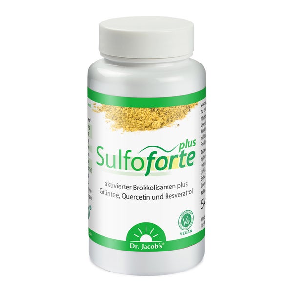 Dr.Jacob’s Sulfoforte Brokkoli Sulforaphan Quercetin Kapseln 90 St