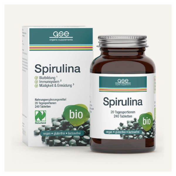 GSE Naturland Bio Spirulina (Tabletten) 240 St