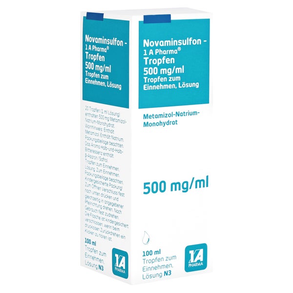 Novaminsulfon-1a Pharma Tropfen 100 ml