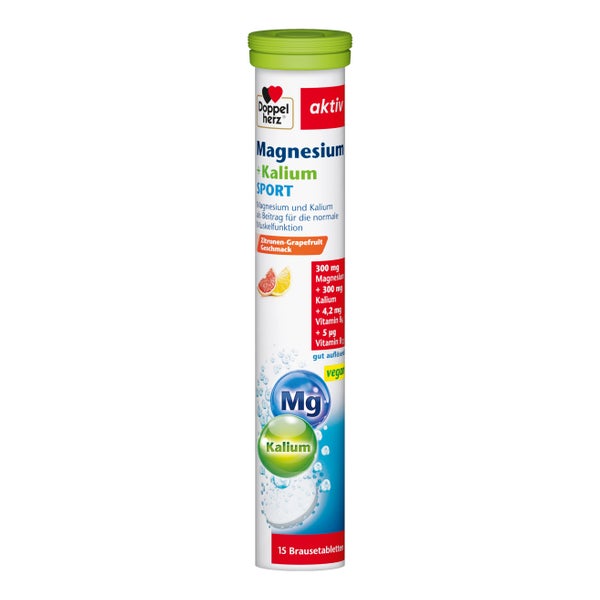 Doppelherz aktiv Magnesium + Kalium Sport 15 St