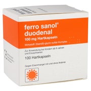 Produktabbildung: Ferro Sanol duodenal 100 mg magensaftresistente Kapseln 100 St