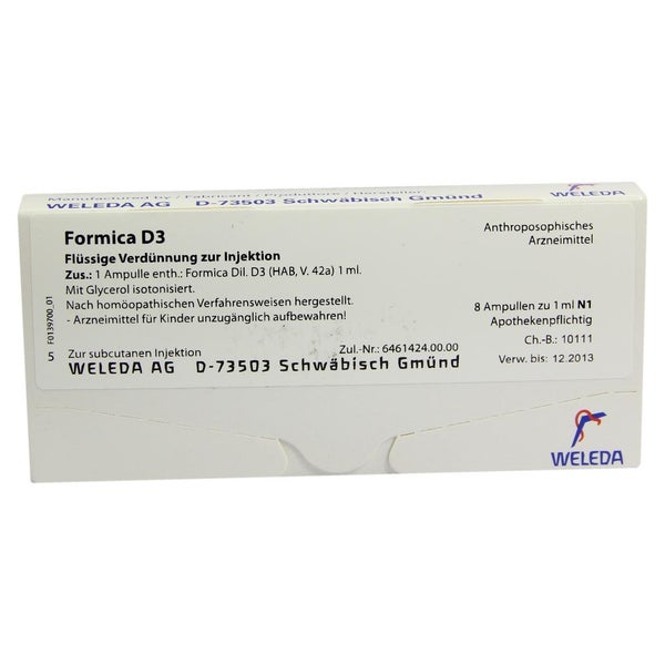 Formica D 3 Ampullen 8X1 ml