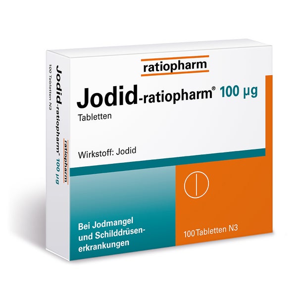 Jodid ratiopharm 100 µg 100 St