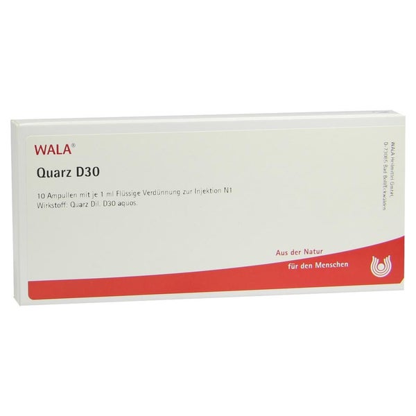 Quarz D 30 Ampullen 10X1 ml