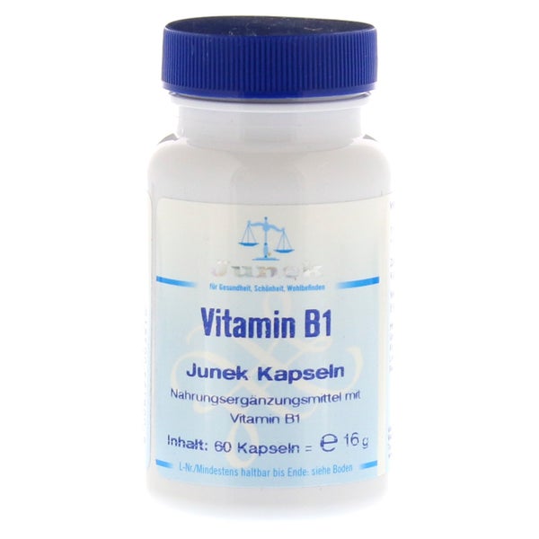 Vitamin B1 3 mg Junek Kapseln 60 St