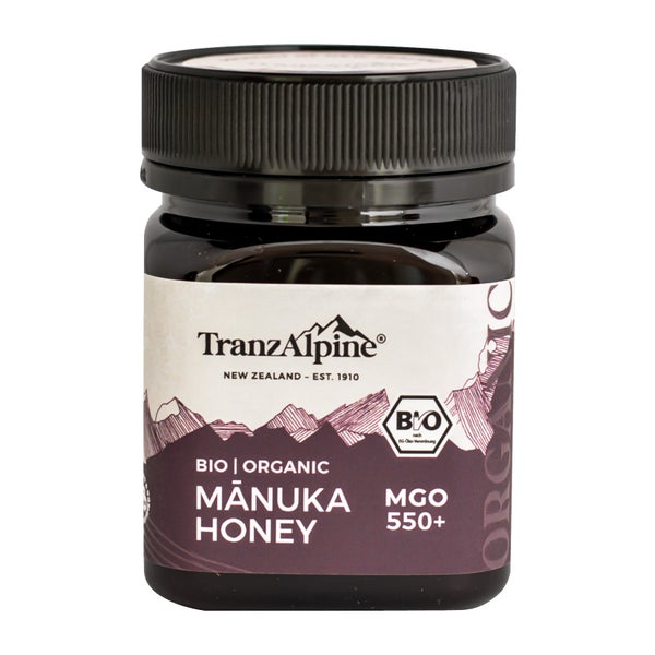 BIO Manuka Honig MGO 550+ TranzAlpine 250 g