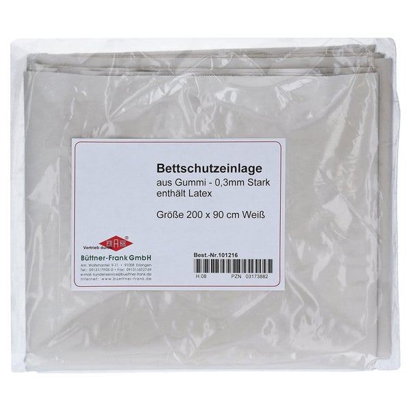 Betteinlage Gummiplatte 0,3 mm 90x200 cm 1 St