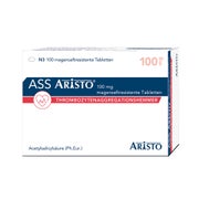 Produktabbildung: ASS Aristo 100 mg magensaftresistente Ta 100 St