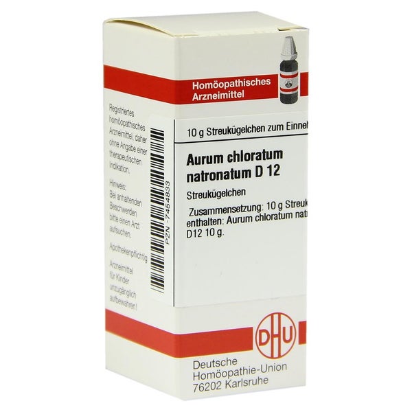 Aurum Chloratum Natronatum D 12 Globuli 10 g